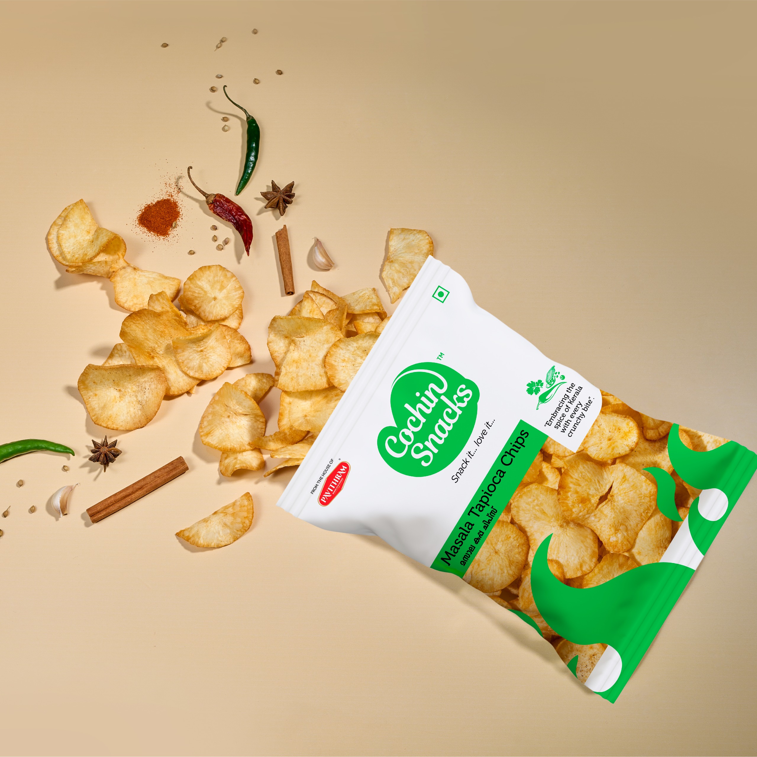 Tapioca Chips - Cochin Snacks